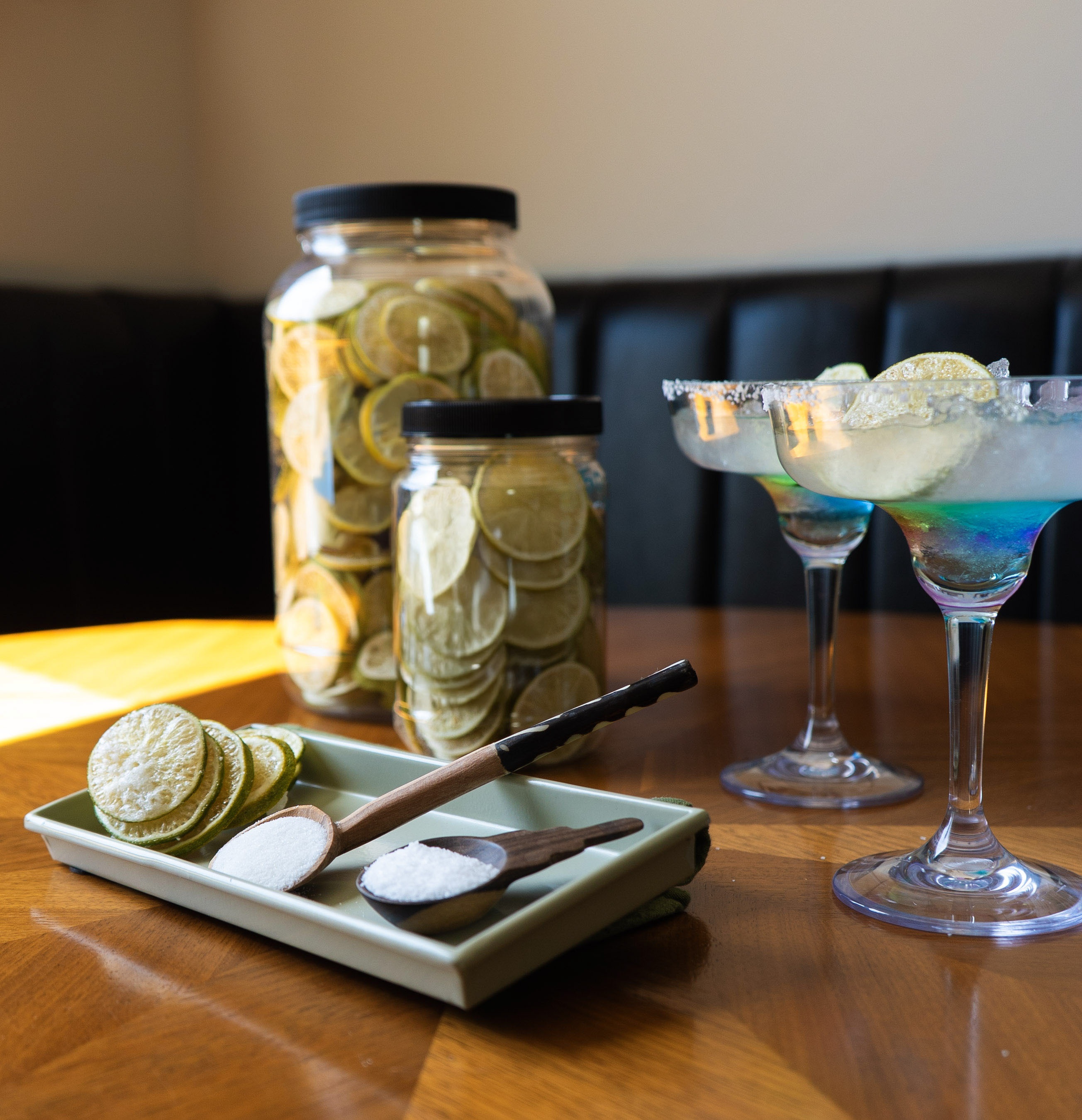 Beautiful in drinks and as a center piece